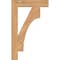 Ekena Millwork Westlake Block Smooth Bracket, Western Red Cedar, 3 1/2"W x 20"D x 32"H BKT04X20X32WTL05SWR - alternate 3